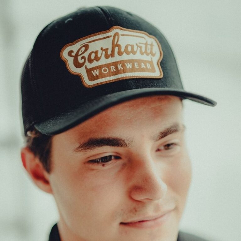 Derhúfa script patch Carhartt