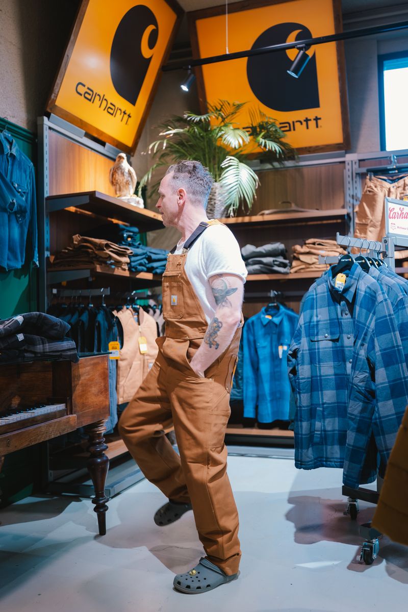 Smekkbuxur bib Carhartt