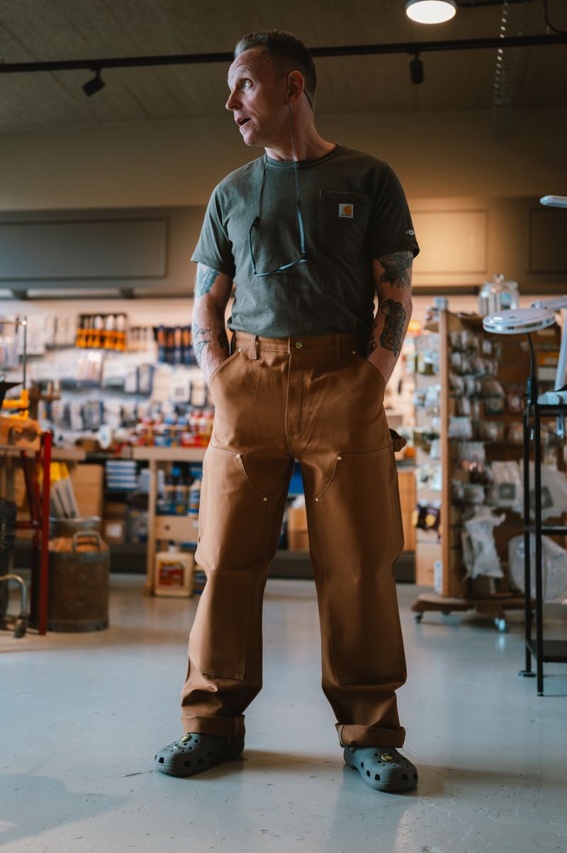 Vinnubuxur Utility B01 Carhartt