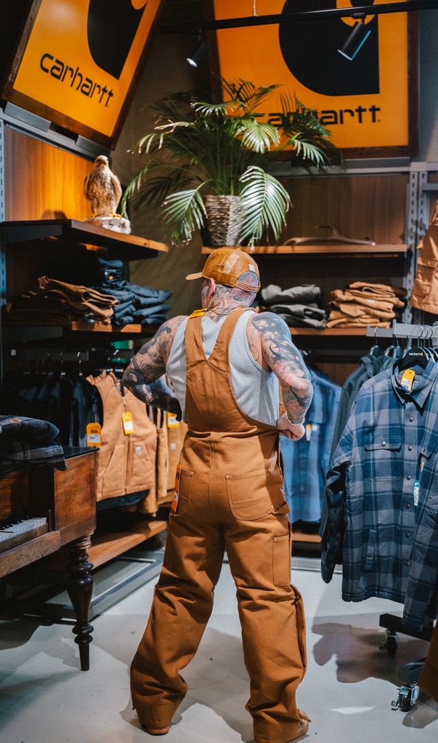 Smekkbuxur bib Carhartt