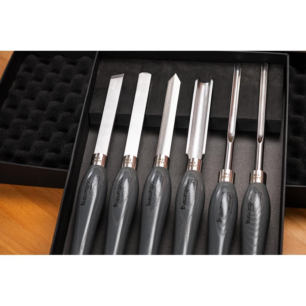 Axminster Woodturning M2 Cryo Tool Set 6