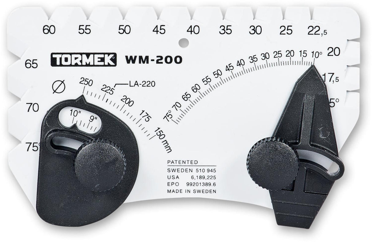 Tormek gráðustýring/mælir