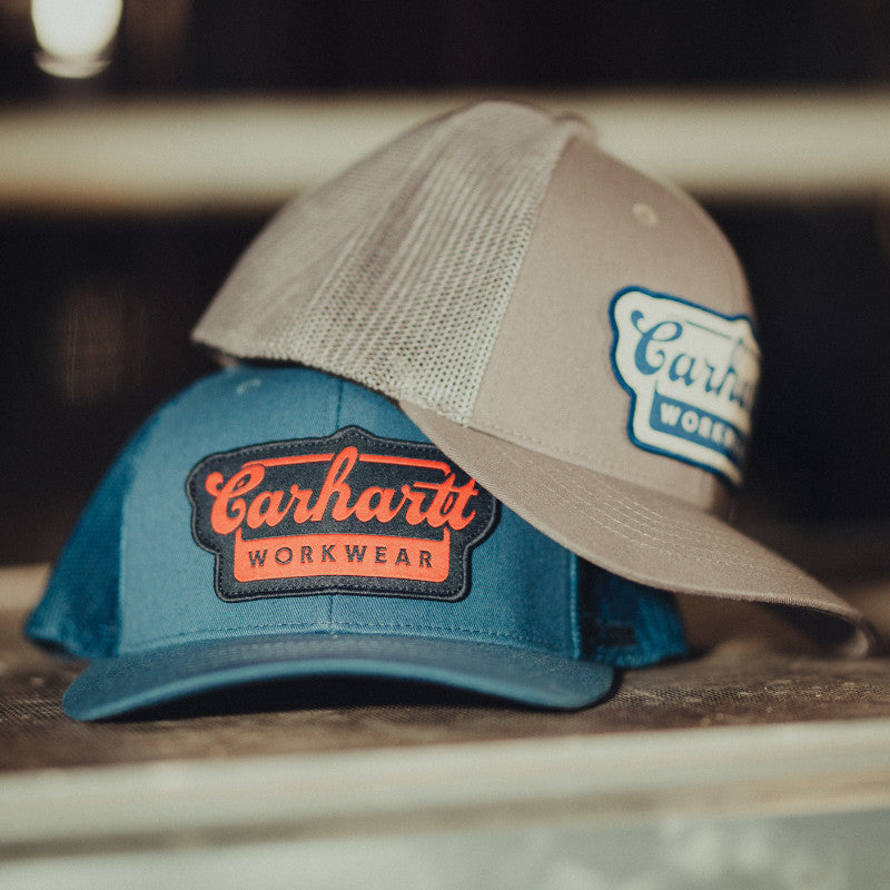 Derhúfa script patch Carhartt
