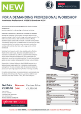 Bandsög SD3962B Prof.Axminster