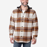 Carhartt skógarhöggsskyrta með hettu