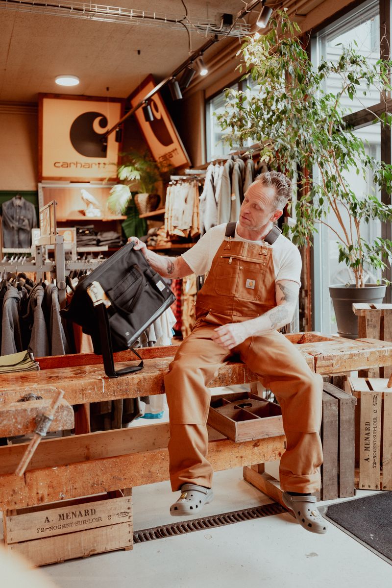 Smekkbuxur bib Carhartt